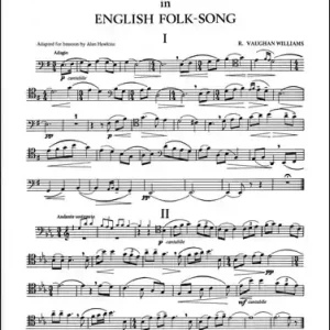 6 Studies in English Folk-Song for bassoon Billig