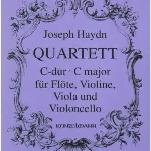 Quartett C-Dur für Flöte und Streichtrio Sonderangebot