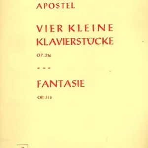 4 kleine Klavierstücke op.31a und Fantasie op.31b für Klavier Jetzt Bestellen