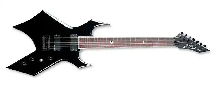 B.C. Rich Warlock Lucky 7 BK Preis Gesenkt
