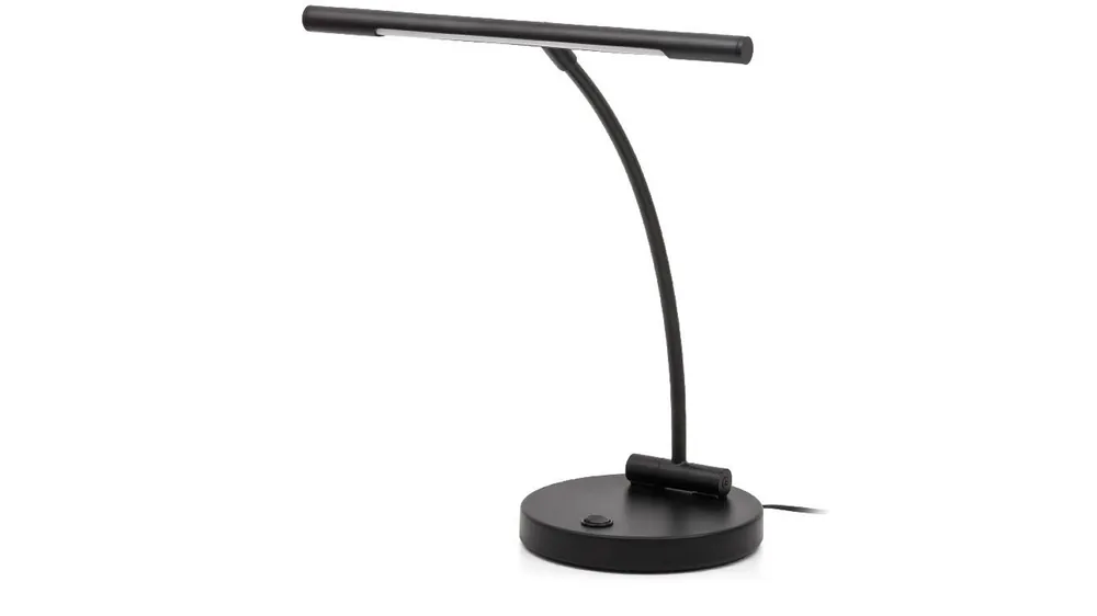 Jahn Pianoleuchte Swing LED schwarz matt Rabatt