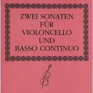 2 Sonaten für Violoncello und Bc Neue Ware