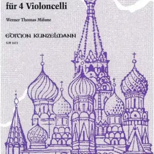 2 russische Violoncello-Stücke für 4 Violoncelli Finale Aktion