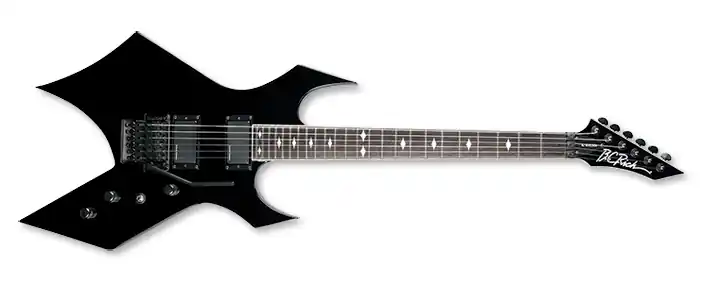 Preisreduziert B.C. Rich NJWGFRBK NJ Warlock Black E-Gitarre