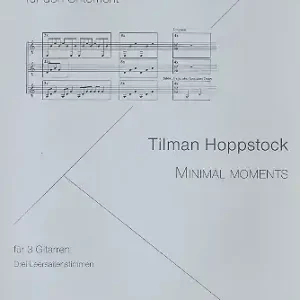 Schneller Versand Minimal Moments für 3 Gitarren