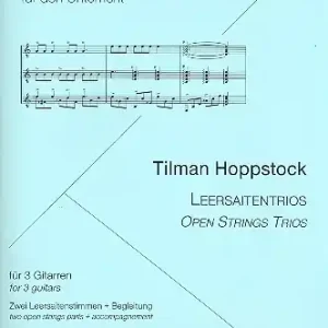 Leersaitentrios für 3 Gitarren Markenprodukt