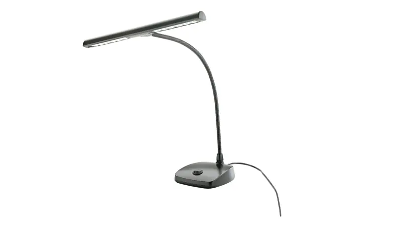 Neue Ware K&M LED Pianoleuchte Goldfarbig