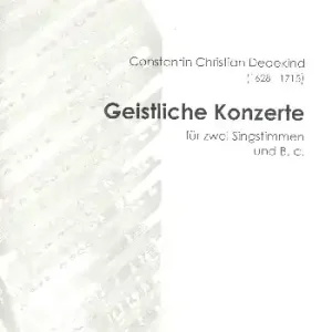 Geistliche Konzerte für 2 Singstimmen und Bc Schnäppchen