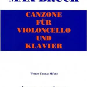 Canzone für Violoncello und Klavier Versand Am Gleichen Tag