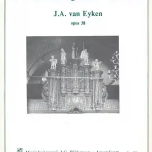 TOCCATA UND FUGA UEBER BACH OP.38 FUER ORGEL Sale