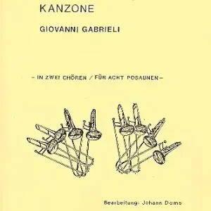 Kracherpreis Kanzone für 8 Posaunen in 2 Chören