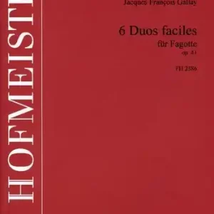 6 Duos faciles op.41 für 2 Fagotte Preiswert