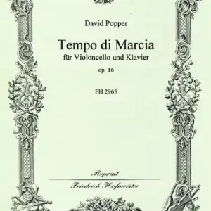 Tempo di marcia op.16 für Violoncello und Klavier Bestpreis