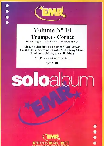 Expressversand Solo-Album Band 10 für Trompete und Klavier (Orgel)