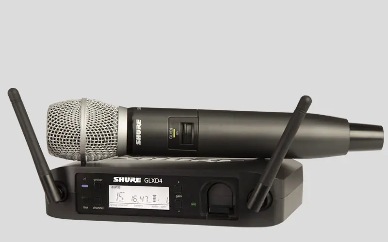 Neue Kollektion Shure GLXD24ESM86 Digitales Vocal Funksystem SM86
