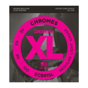 Meistverkauft D'Addario ECB81 SL Chromes Light E-Bass 045-100