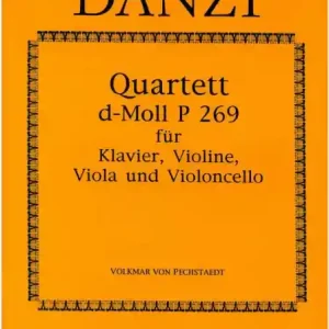 Quartett d-Moll P269 für Klavier und Streichtrio Schneller Versand