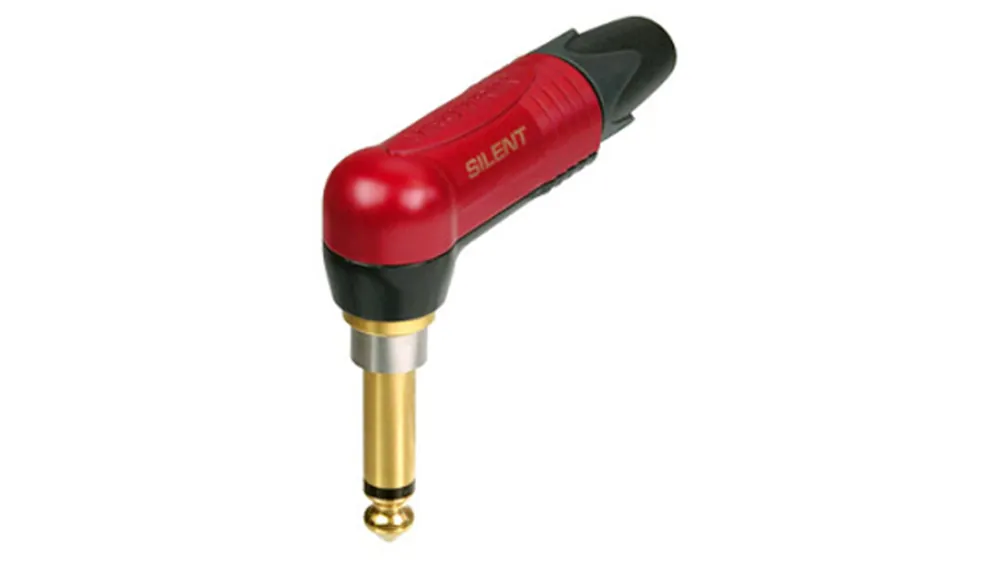 Neutrik Winkel Klinkenstecker 6,3 mm mono NP2RX-AU-SILENT Sonderaktion