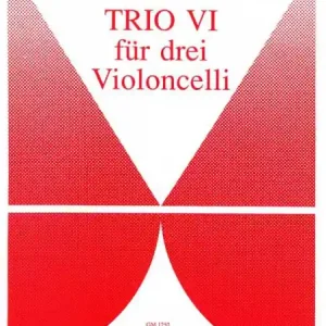 Trio Nr.6 für 3 Violoncelli Kostenloser Versand