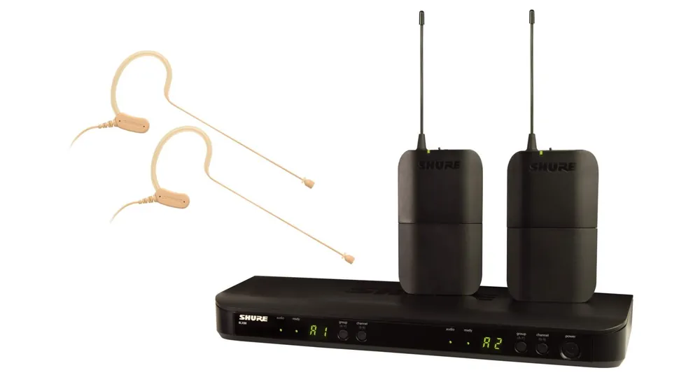 Shure BLX188E/MX53-T11 Dual Ohrbügel Funksystem Garantierte Lieferung