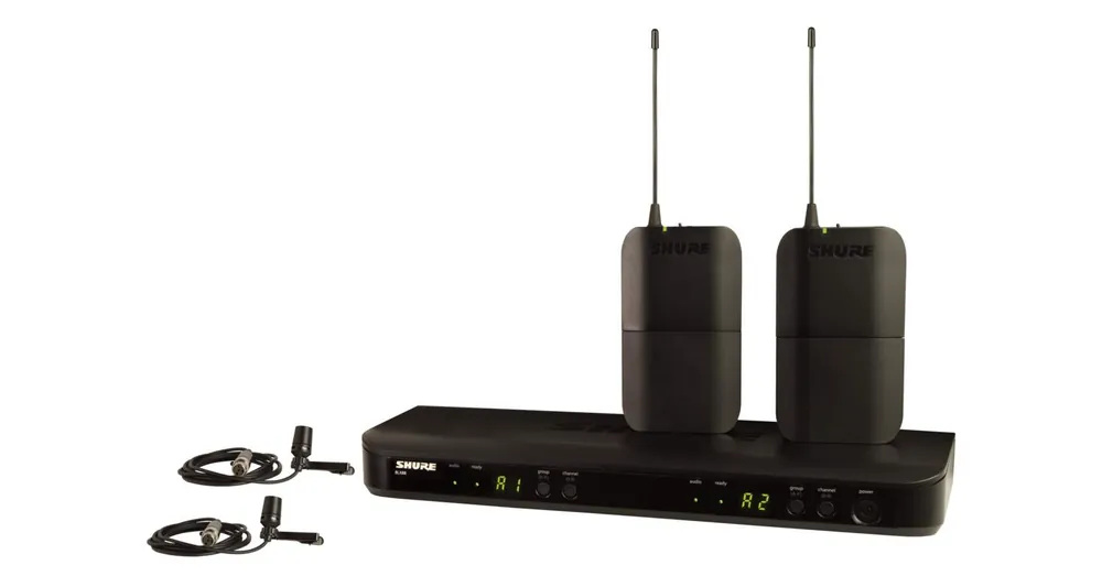 Shure BLX188E/CVL Dual Ansteck Funksystem Neu Im Sortiment