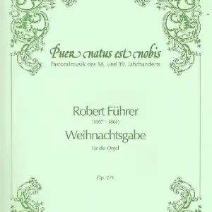 Weihnachtsgabe op.271 für Orgel Puer natus est nobis 7 Schneller Versand