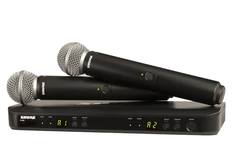 Kracherpreis Shure BLX288E/SM58 Dual Handsender Funksystem S8