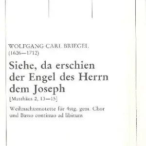 Billig Siehe da erschien der Engel Weihnachtsmotette für 4stimmigen