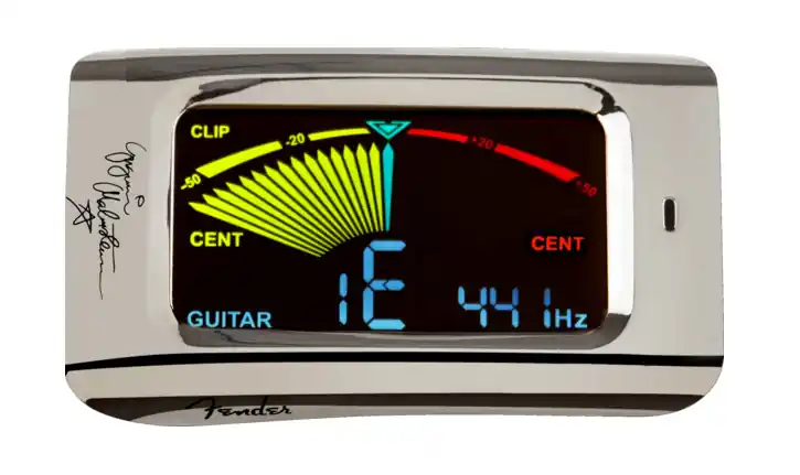 Fender Yngwie Malmsteen Clip-On Tuner Nur Für Kurze Zeit