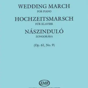 Hochzeitsmarsch op.61,9 für Klavier Bestseller