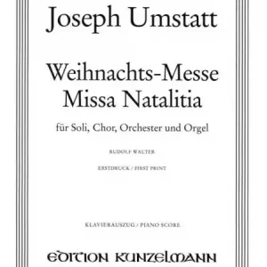 Weihnachts-Messe für Soli, Chor und Orchester Saisonangebot