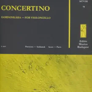 Knallerangebot CONCERTINO FUER VIOLONCELLO, STREICHORCHESTER UND KLAVIER