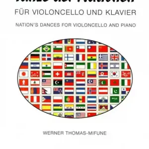 Tänze der Nationen für Violoncello und Klavier Ausverkauf