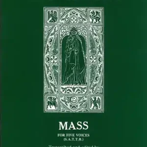 Gratis Versand Mass for 5 voices (SATTB)