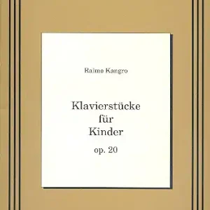 Klavierstücke für Kinder op.20 Mega-Angebot