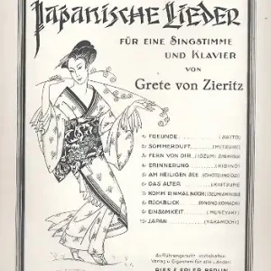 Expressversand Japanische Lieder für Singstimme und Klavier
