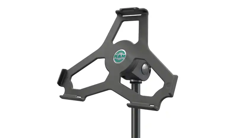 Begrenztes Angebot K&M 19714 iPad AIR Stativhalter 3/8" schwarz