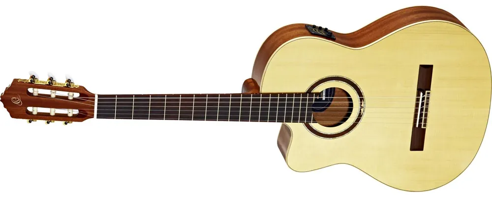Must-Have Ortega RCE138SN-L Konzertgitarre lefthand