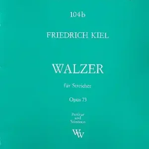 Markenprodukt Walzer op.73 für 2 Violinen, Viola, Violoncello und Kontrabaß