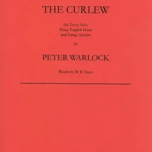 The Curlew for tenor solo, flute, engl. horn and string quartet (en) Neuheit
