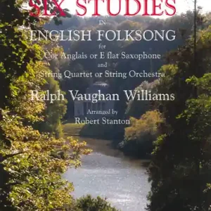 6 Studies in English Folksongs for cor anglais or eb saxophone and Gratis Versand