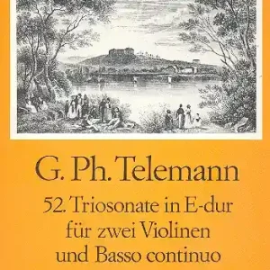 Heißes Angebot Triosonate E-Dur Nr.52 für 2 Violinen und Bc
