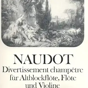 Divertissement champètre für Altblockflöte, Flöte und Violine Rabatt