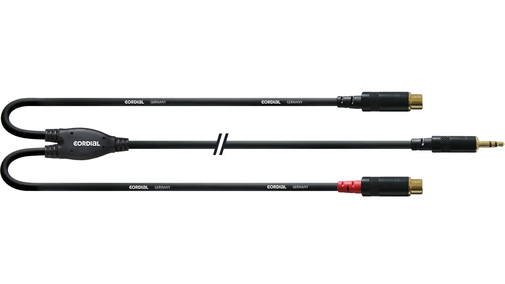 Cordial CFY 0,3 WEE Mini Klinke-Cinch Y-Adapterkabel 30cm Sofort Bestellen