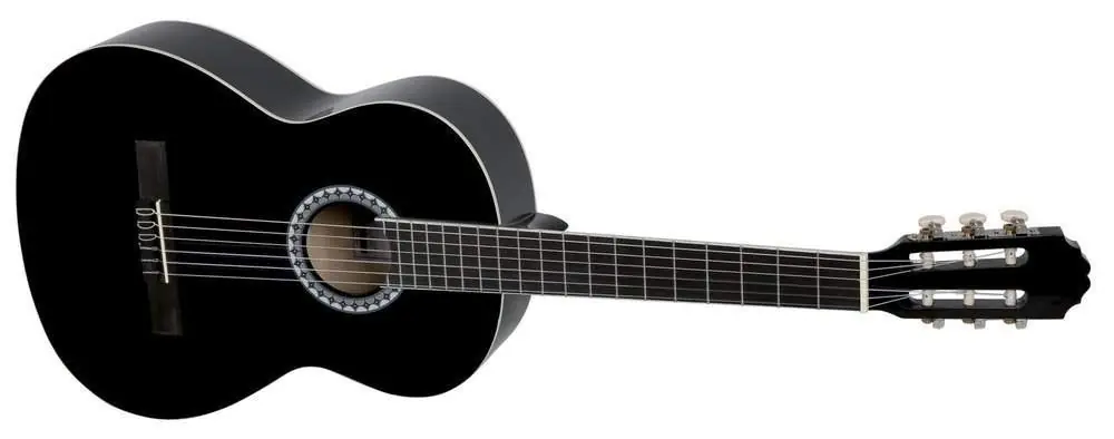 GEWApure Konzertgitarre Almeria Classic schwarz Must-Have