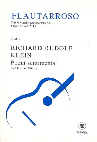 Poèm sentimental für Flöte und Gitarre Günstig