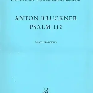 Psalm 112 für Doppelchor und Orchester Neue Kollektion