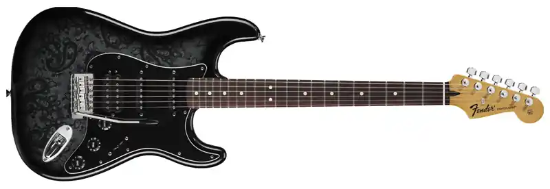 Top-Seller Fender Black Paisley Stratocaster HSS