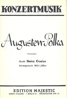 Augusten-Polka: für großes Orchester Finale Aktion