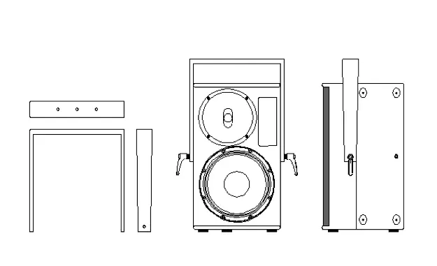 Kracherpreis SEEBURG acoustic line Aufnahmebügel für TSM12/TSM12dp